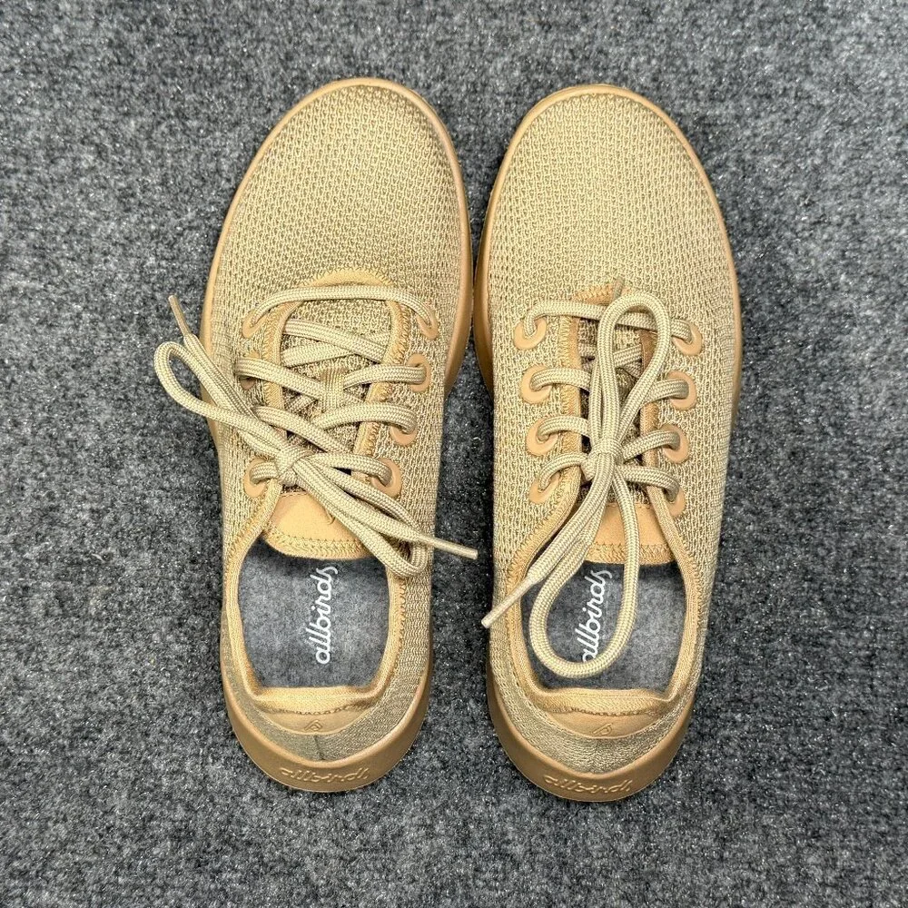 Allbirds Tree‎ Runner Athletic Shoes Women's Hazy Beige Lightweight Knit Running
